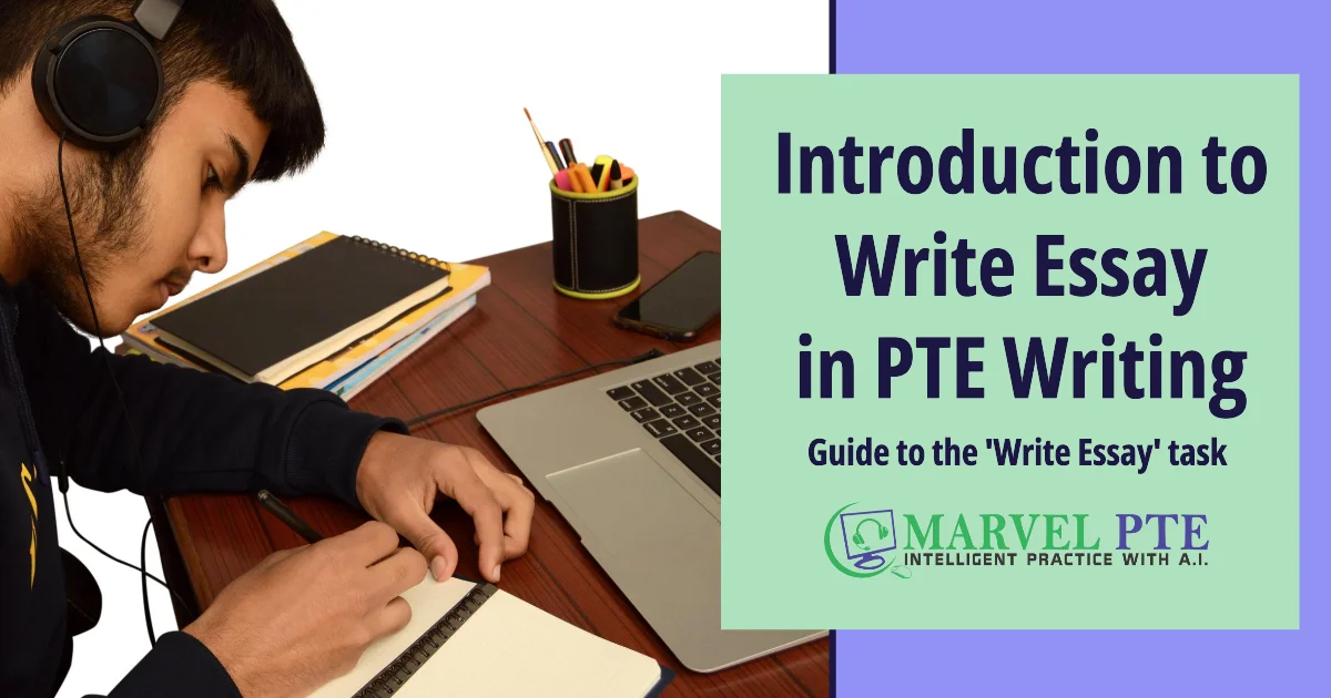 how to write an essay in pte